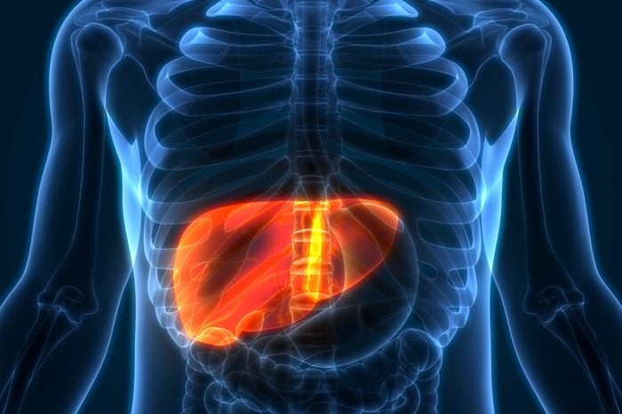 Digital illustration showing the liver in the human body, highlighting its importance and early signs of liver failure that require consultation with a gastroenterologist in Pune.